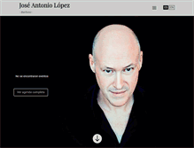 Tablet Screenshot of joseantoniolopez.net